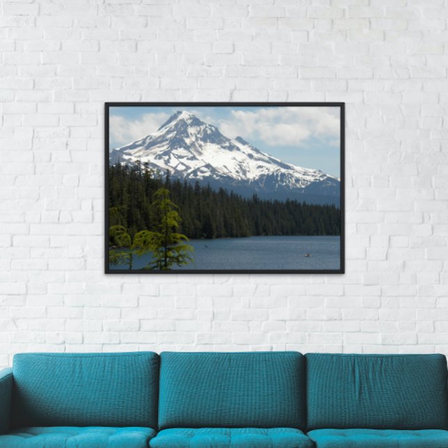 Mount Hood Mountain Splendor Landscape Photo Print (In Situ Framed)