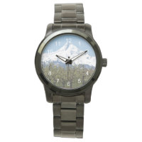 Mount Hood Orchards Photo Wristwatch