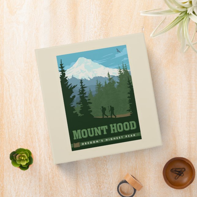 Mount Hood | Oregon 3 Ring Binder (In Situ)