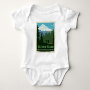 Mount Hood | Oregon Baby Bodysuit