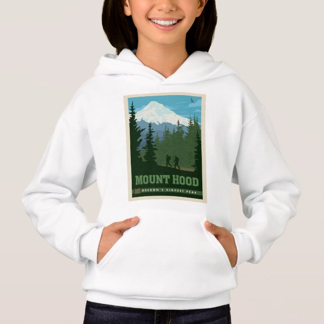Mount Hood | Oregon Hoodie (Front)