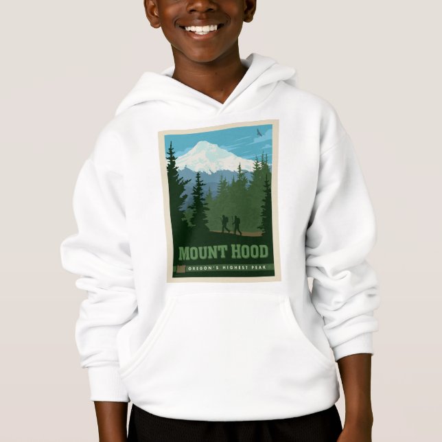 Mount Hood | Oregon Hoodie (Front)