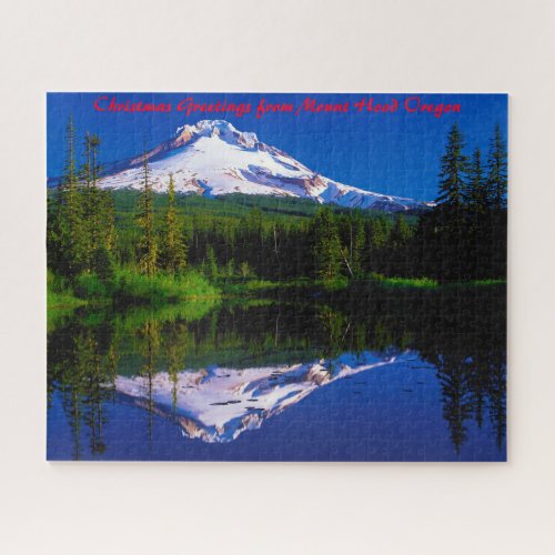 Mount Hood Oregon Jigsaw Puzzle