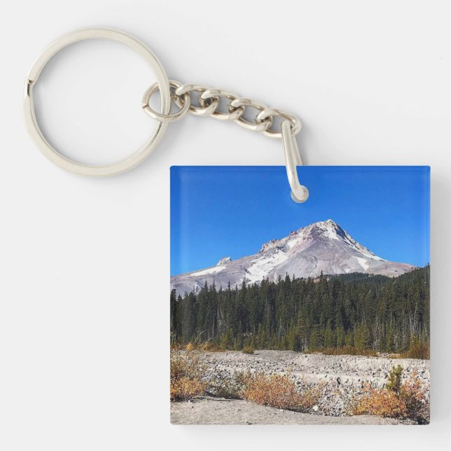Mount Hood, Oregon Keychain (Front)