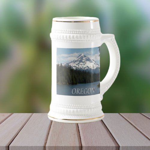 Mount Hood Oregon Landscape Beer Stein