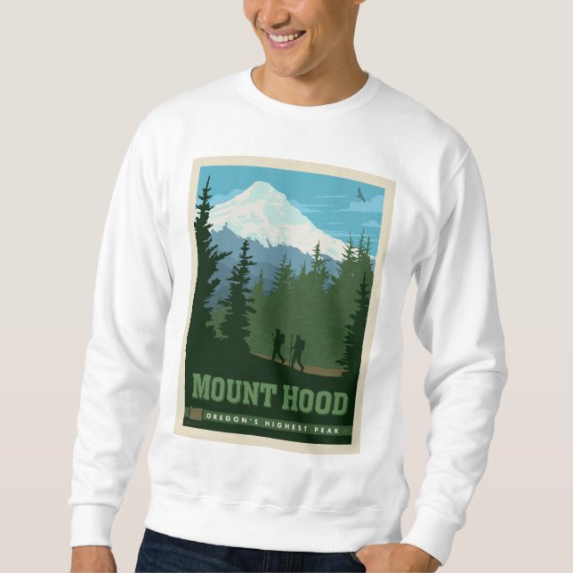 Mount Hood | Oregon Sweatshirt (Front)