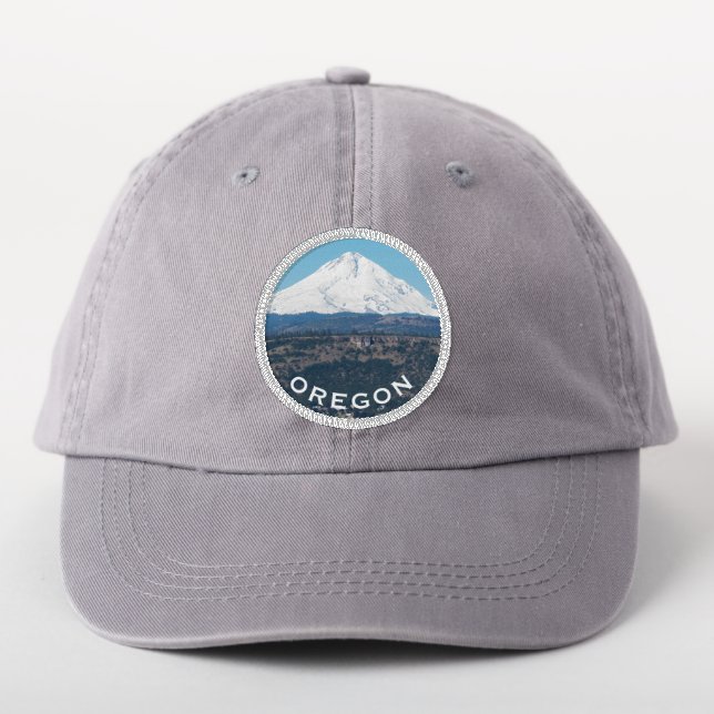 Mount Hood Oregon Travel Patch (On Headwear)