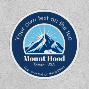 Mount Hood Oregon usa ski resort Patch