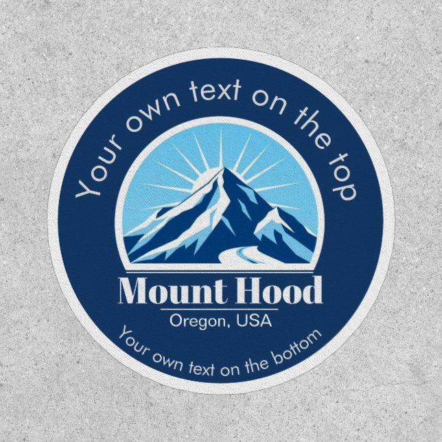 Mount Hood Oregon usa ski resort  Patch (Front)