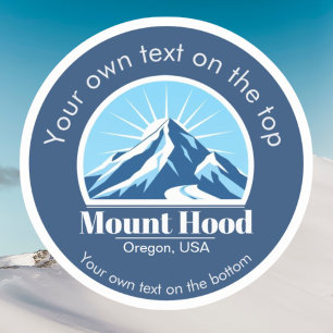 Mount Hood Oregon usa ski resort Sticker