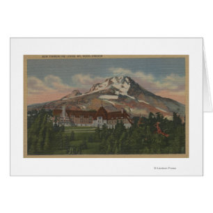 Mount Hood, Oregon - View of the New Timberline 2 Cards