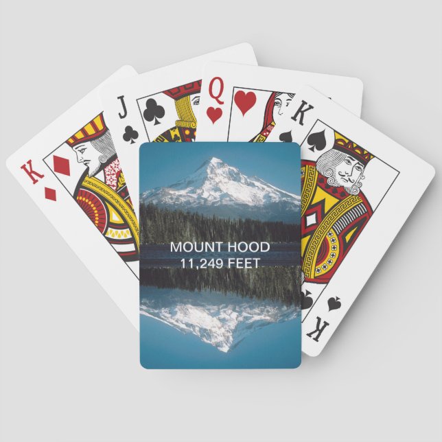 Mount Hood Playing Cards (Back)