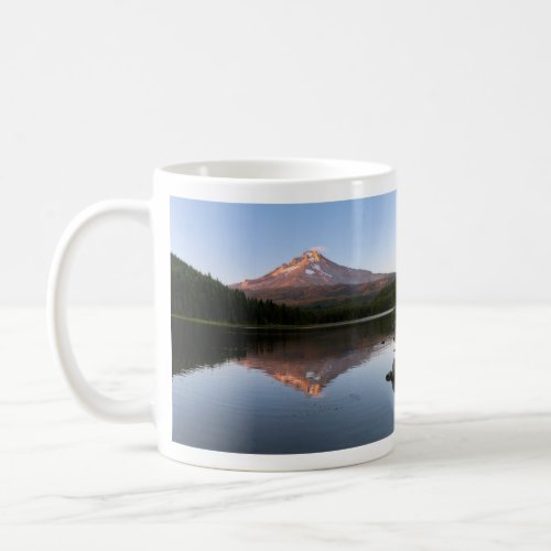 Mount Hood Reflected in Trillium Lake Photo Coffee Mug