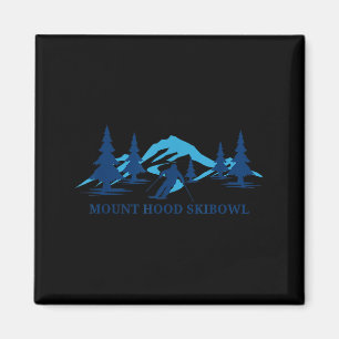 Mount hood skibowl oregon ski resort skiing skier magnet