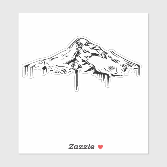 Mount Hood Sticker (Sheet)