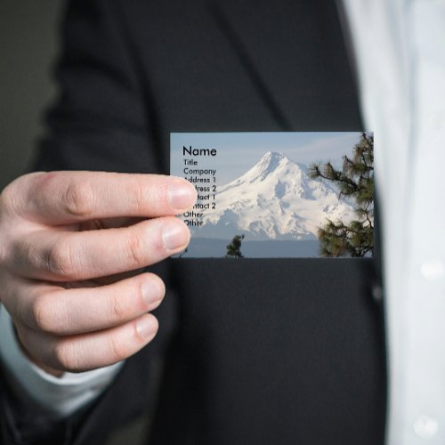 Mt Hood Majesty Business Card