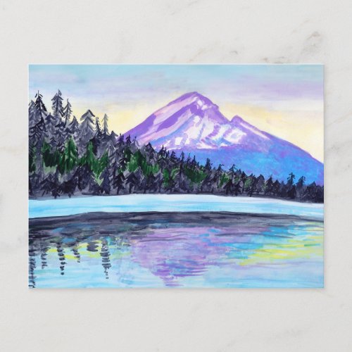 Mount Hood Sunrise at Lost Lake CUSTOM Postcard