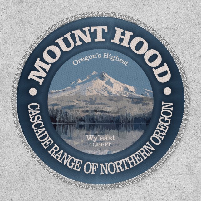 Mount Hood (winter)  Patch (Front)