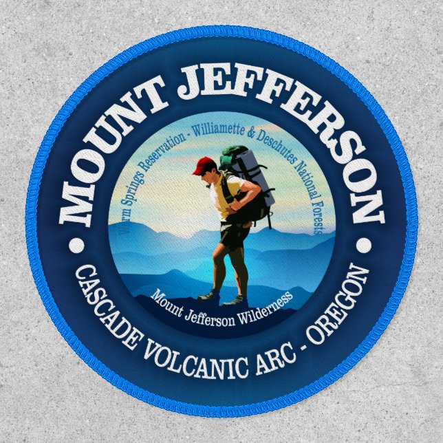 Mount Jefferson (Hiker C)  Patch (Front)