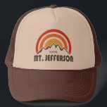 Mount Jefferson New Hampshire Trucker Hat<br><div class="desc">Mount Jefferson rises 5, 712 feet above sea level in the Presidential Range of the White Mountains of New Hampshire and is named after Thomas Jefferson,  the third president of the United States.</div>