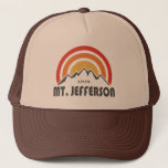 Mount Jefferson New Hampshire Trucker Hat<br><div class="desc">Mount Jefferson rises 5, 712 feet above sea level in the Presidential Range of the White Mountains of New Hampshire and is named after Thomas Jefferson,  the third president of the United States.</div>