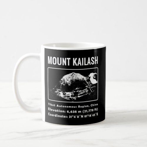 Mount Kailash Gang Rinpoche Sacred Mountain Tibet Coffee Mug