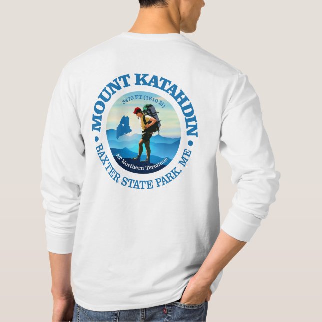 Mount Katahdin (C) T-Shirt (Back)