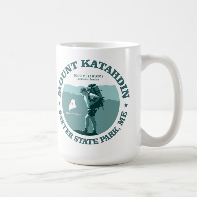 Mount Katahdin Coffee Mug (Right)