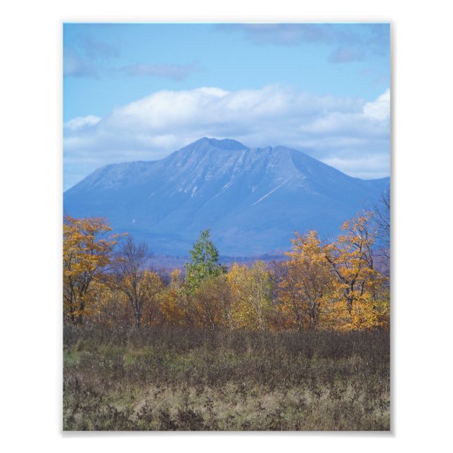 Mount Katahdin from Staceyville 2 Photo Print (Front)
