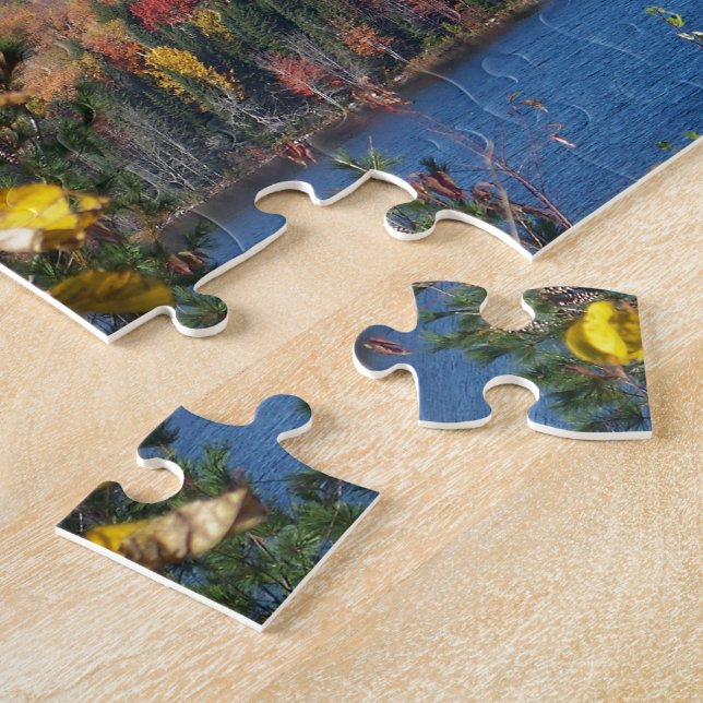 Mount Katahdin in fall 4 Jigsaw Puzzle (Side)