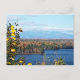 Mount Katahdin in the fall Postcard