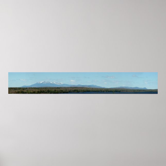 Mount Katahdin Poster (Front)