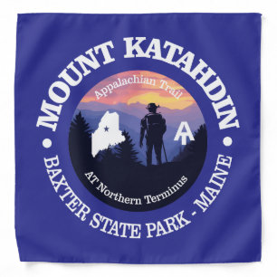 Mount Katahdin (rd2) Bandana
