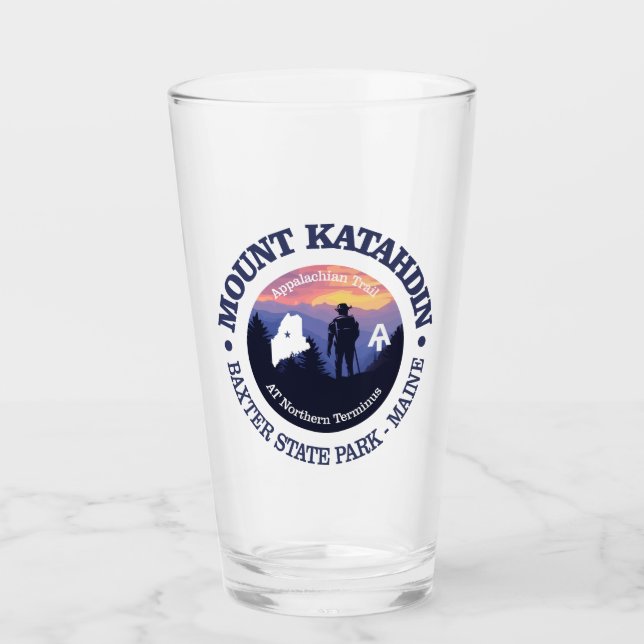 Mount Katahdin (rd2) Glass (Front)