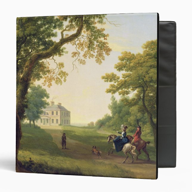Mount Kennedy, County Wicklow, Ireland, 1785 (oil 3 Ring Binder (Front/Inside)