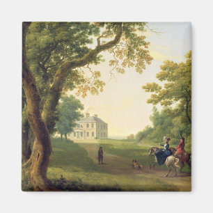 Mount Kennedy, County Wicklow, Ireland, 1785 (oil Magnet