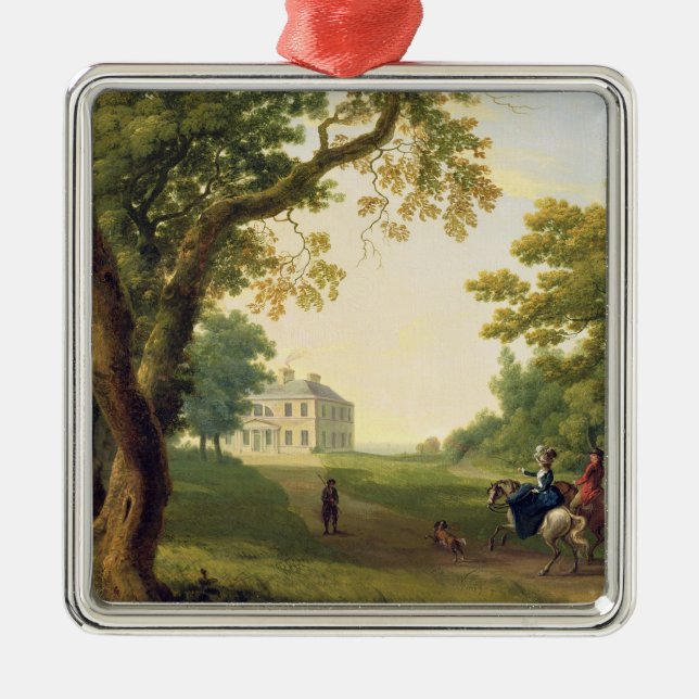 Mount Kennedy, County Wicklow, Ireland, 1785 (oil Metal Ornament (Front)
