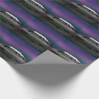 Mount Kilimanjaro illustration Wrapping Paper