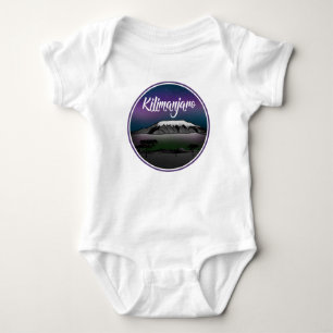 Mount Kilimanjaro Landscape Baby Bodysuit