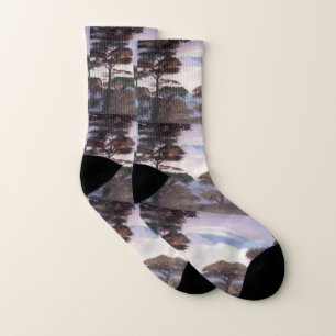 Mount Kilimanjaro - Large All-Over-Print Socks