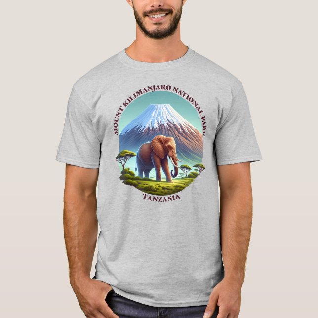 Mount Kilimanjaro National Park Tanzania T-Shirt (Front)