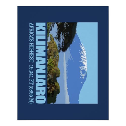 Mount Kilimanjaro Poster