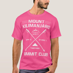Mount Kilimanjaro Summit Club Mountain Climber Tan T-Shirt