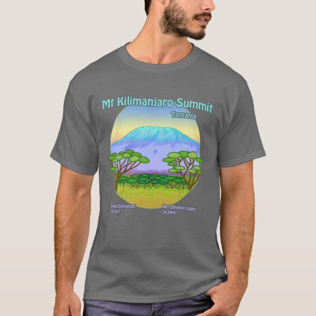 Mount Kilimanjaro Summit Shirt (Front)