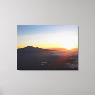 Mount Kilimanjaro sunrise Canvas Print