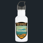 Mount Kilimanjaro Tanzania Africa Vintage  Stainless Steel Water Bottle<br><div class="desc">Mount Kilimanjaro vector artwork design. It is the highest mountain in Africa and the tallest freestanding mountain in the world.</div>