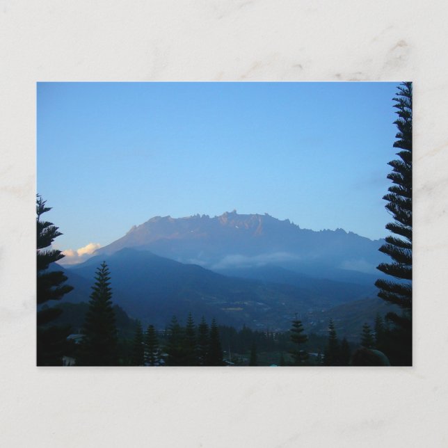 Mount Kinabalu Postcard (Front)