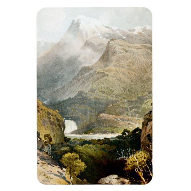 Mount Kosciuszko Australia c1880 Magnet (Vertical)