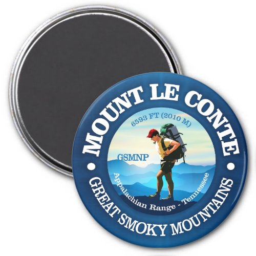 Mount Le Conte C Magnet