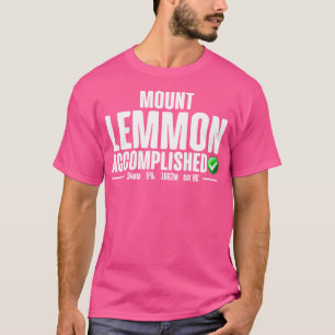 Mount Lemmon Accomplished Cycling Climb Arizona Us T-Shirt